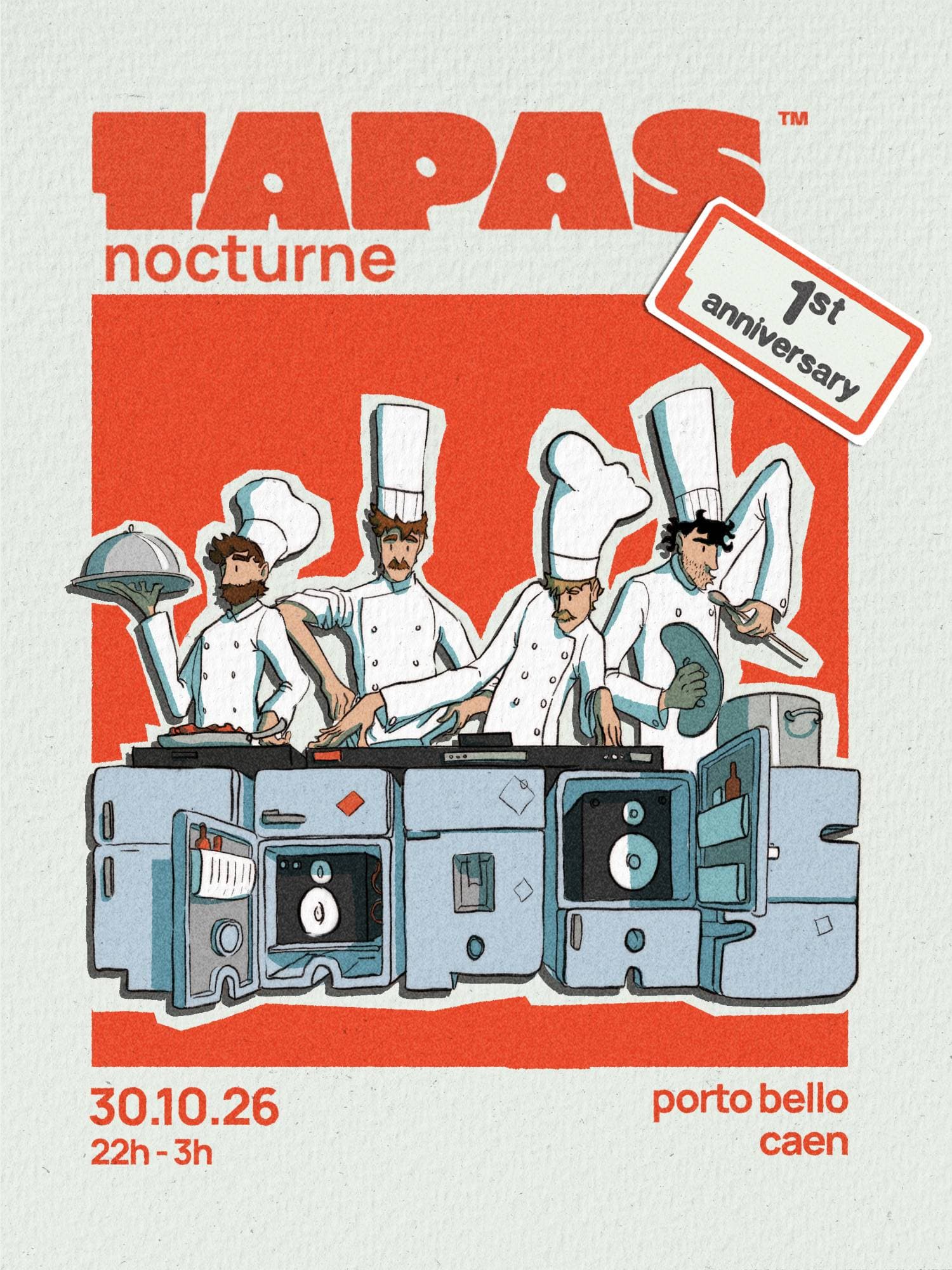Affiche Un an déjà · 1st anniversary